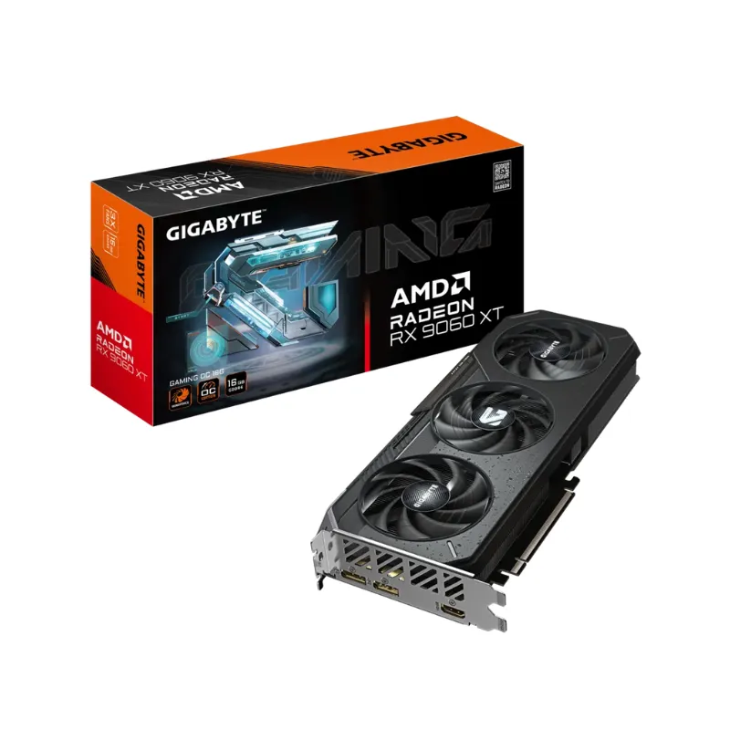 Tarjeta de Video GIGABYTE RX 9060 XT GAMING OC 16 GD