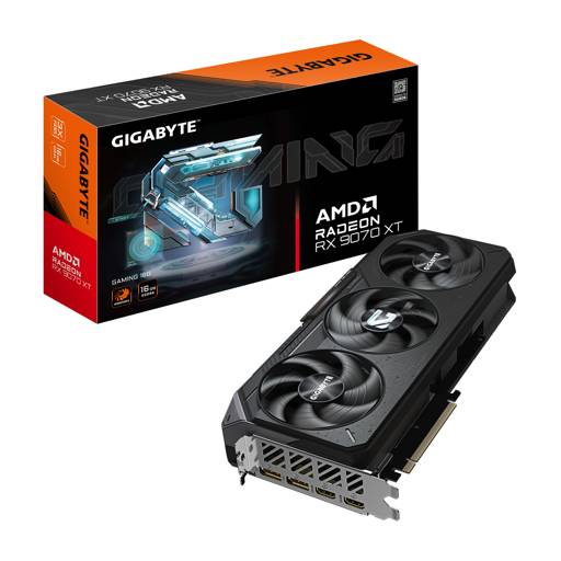 Tarjeta de Video AMD GIGABYTE Radeon RX 9070 XT GAMING 16G, GDDR6 16GB, 256 bit, PCI-e 5.0