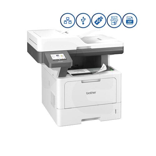 Impresora Multifuncional Láser Blanco y Negro DCP-L5660DN Ethernet / Full Dúplex