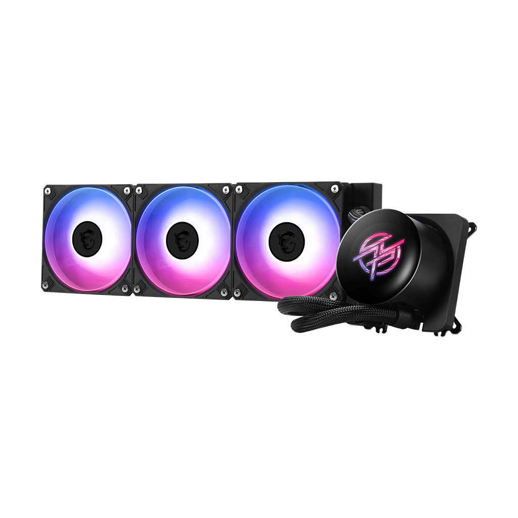 Refrigeración Líquida MPG CORELIQUID P13 360 360 ARGB 360mm, ARGB GEN2, LGA1700/1851, AM5/AM4, Negro