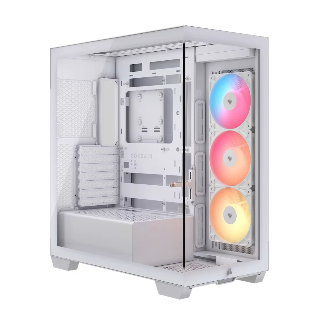 Gabinete ATX Corsair 3500X RS-R ARGB Blanco
