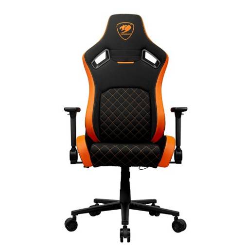 Silla Gamer Profesional Cougar Defensor F, Soporte PushBack, Reposabrazos 4D, Tapizado Premium