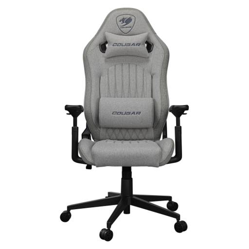 Silla Gamer Profesional Cougar Explore Royal Ash F - terciopelo, 155° reclinable, reposabrazos 3D