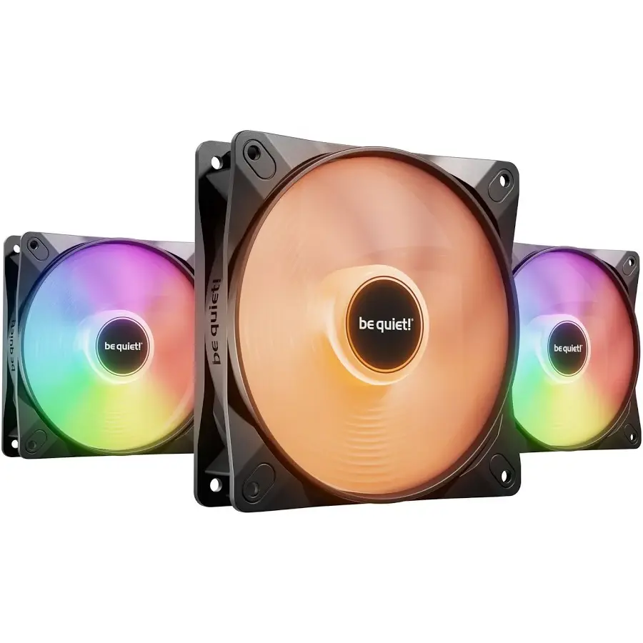Ventilador Be quiet! Light Wings LX 120mm, PWM, ARGB, 2100 rpm, 61.8 CFM